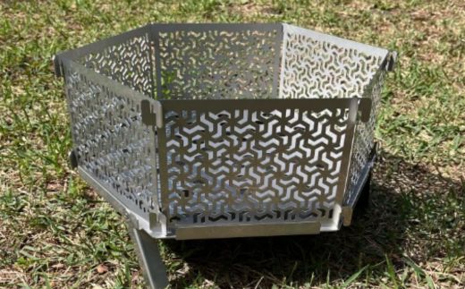 No.2730永沢工機「Ｍountain Circle」　小型焚火台　ROKU 01 M