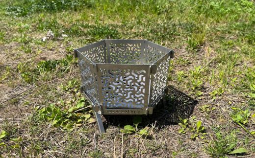 No.2731永沢工機「Ｍountain Circle」　小型焚火台　ROKU 02 S