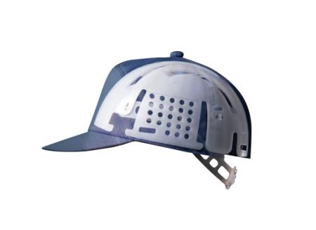 No.2467 頭部保護用品　インナーキャップ　ＩＮＣ－１００Ｂ　ホワイト　バンド付　エコタイプ