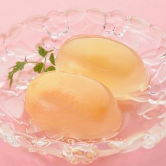 No.0743　うつくしまゼリー9個入【白桃ゼリー5個/ラ・フランスゼリー4個】