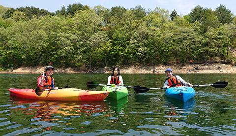 No. 1335 茂庭っ湖カヤックツアー 2人乗り（中学生以上）