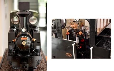 No.2468SL製造技術を結集させた６トン蒸気機関車模型（1/5モデルミニチュア）