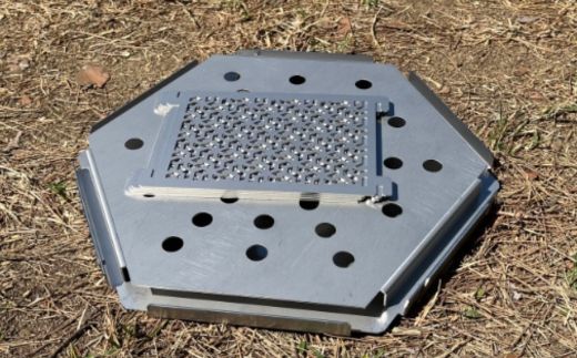 No.2730永沢工機「Ｍountain Circle」　小型焚火台　ROKU 01 M