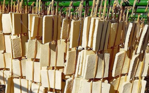 No.3016 福島市名産・立子山の凍み豆腐１０連