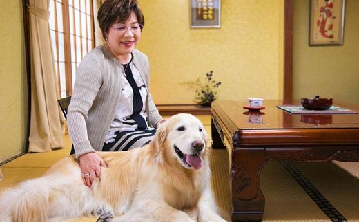 No.3075 土湯温泉 源泉湯庵ニュー扇屋【愛犬とお泊りプラン】1泊2食付2名様