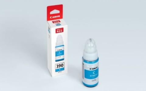 No.2696ｷﾔﾉﾝｲﾝｸﾎﾞﾄﾙ4色ﾊﾟｯｸ(BI-390BK/GI-390C/GI-390M/GI-390Y)