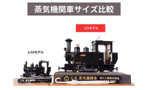 No.2468SL製造技術を結集させた６トン蒸気機関車模型（1/5モデルミニチュア）