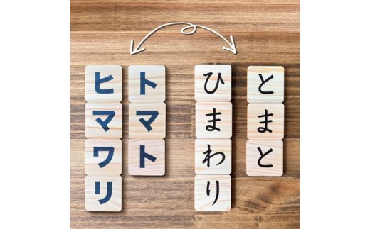 No.2820はじめてのお勉強！ひらがな・カタカナ パズルブロック(3段ｾｯﾄ)