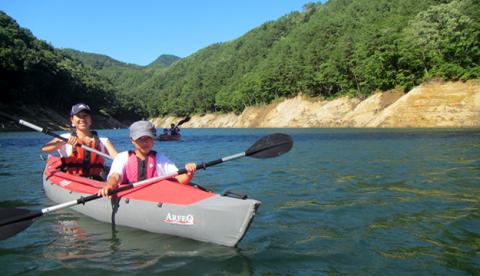 No.1332 茂庭っ湖カヤックツアー 1人乗り（小学生以下）
