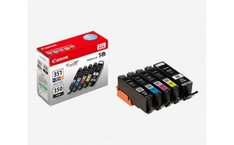 No.2566キヤノン インクタンク　BCI-351＋350/5MP マルチパック