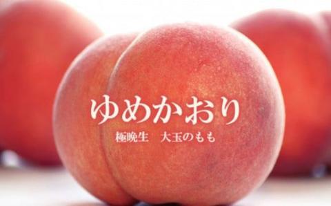 No.2579香り高いもも 硬くて甘い/ゆめかおり 約5kg【2025年発送】