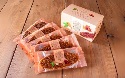 No.2624 わらじパイ「アーモンドキャラメル」５枚入り