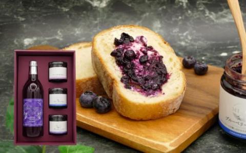 No.0112至極のブルーベリージャム・ジュースセット