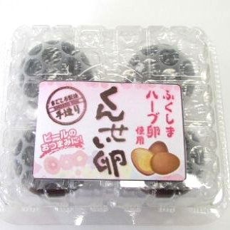 No.0691 福島産ハーブ卵のくんせい卵　４個入りパック×６個