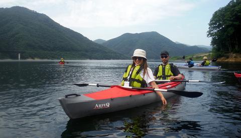 No. 1335 茂庭っ湖カヤックツアー 2人乗り（中学生以上）