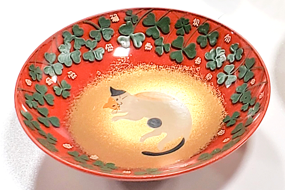 紫翠盃 3点セット｜会津若松 漆器 特産品 伝統工芸品 盃 さかずき [0582]