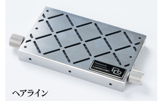 非接触式 メカ名刺入れ クロス｜スライド式 ステンレス 名刺ケース ビジネス 贈答 プレゼント [0659-0663]