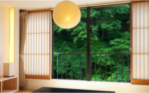 庄助の宿 瀧の湯体験 ペアプラン 宿泊券 (4万2300円分) スーペリア和洋室｜東北 福島県 会津若松市 東山温泉 旅行 クーポン 利用券 [0979]