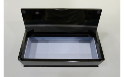 黒 フリーケース 四季彩｜会津若松 漆器 特産品 [0500]