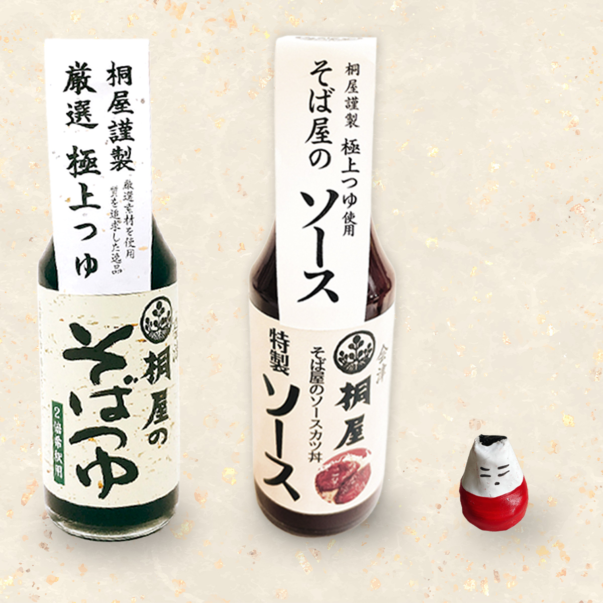 桐屋蕎麦セット 會｜そば 蕎麦 手打ち そばつゆ ソース そば屋 蕎麦屋 会津そば おそば 会津蕎麦 会津 会津若松 會津 きり屋 桐屋 ギフト 贈答 [1139]