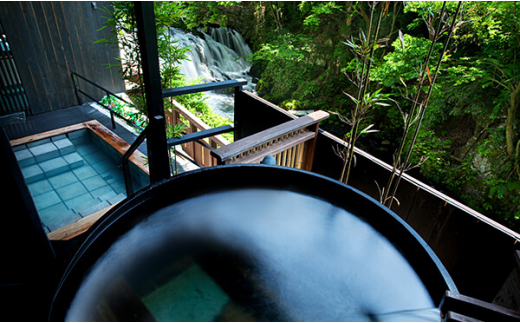 庄助の宿 瀧の湯体験 ペアプラン 宿泊券 (3万7900円分) スタンダード和室｜東北 福島県 会津若松市 東山温泉 旅行 クーポン 利用券 [0978]