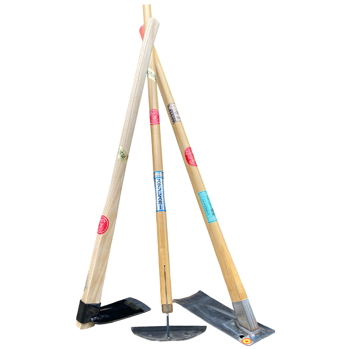 姫鍬のスタート3セット｜クワ くわ 鍬 農機具 畑仕事 畑 農園 農業 農業用品 耕作鍬 農作業 除草作業 除草 草取り 草とり 鍛冶屋 庭 植物 家庭菜園 庭作業 草ぬき 土壌 [1195]