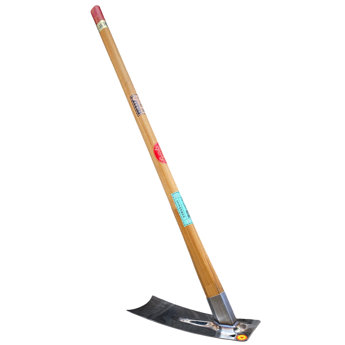 姫鍬の平鍬-畔塗りもできる田畑タイプ 3.5 尺柄付き｜クワ くわ 鍬 農機具 畑仕事 畑 農園 農業 農業用品 耕作鍬 農作業 除草作業 除草 草取り 草とり 鍛冶屋 庭 植物 家庭菜園 庭作業 草ぬき 土壌 [1198]