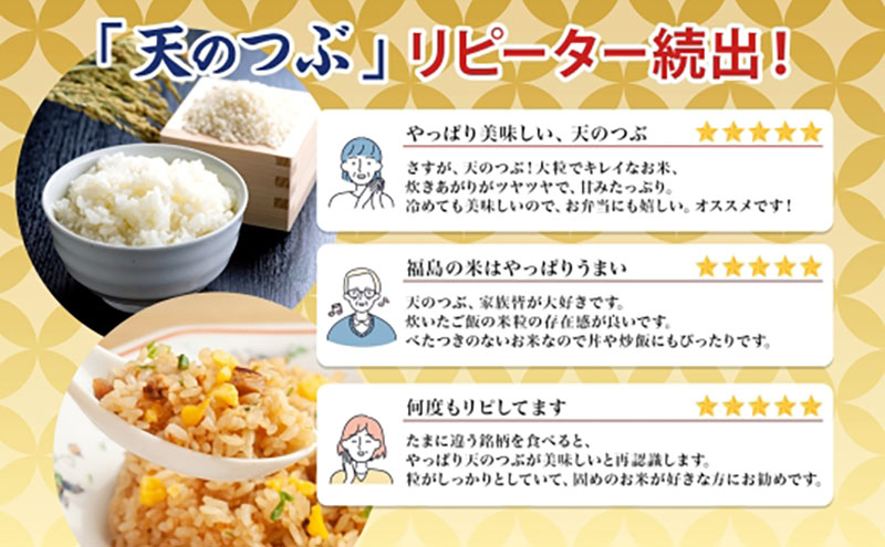 【ふるさと納税】天のつぶ 10kg 5kg×2袋 令和7年産 白米 精米 米 お米 こめ コメ ふっくら 冷めてもおいしい オリジナル品種 はまちゃん米 産地直送 福島県 郡山市 お届け
