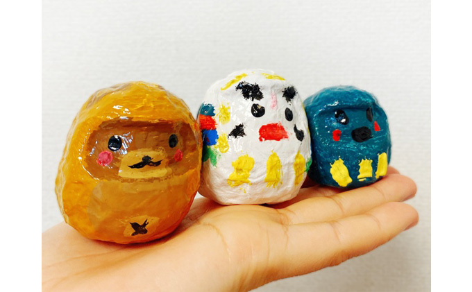 【ふるさと納税】ハリコキット 伝統工芸品 張り子 だるま ミニチュア 手づくり 縁起物 魔除け お守り おしゃれ  置物 インテリア おもちゃ 教育 図工 宿題