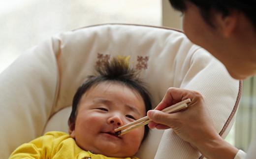 お食い初め用「おめでた箸」（お名前入り）