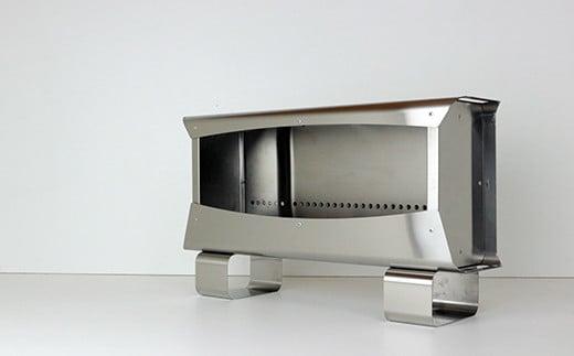 CURVAPOD　焚き火台【UKA】ウーカ　二次燃焼　錆びにくい　キャンプ　アウトドア　キャンプギア　防災　ランタン　いわき市