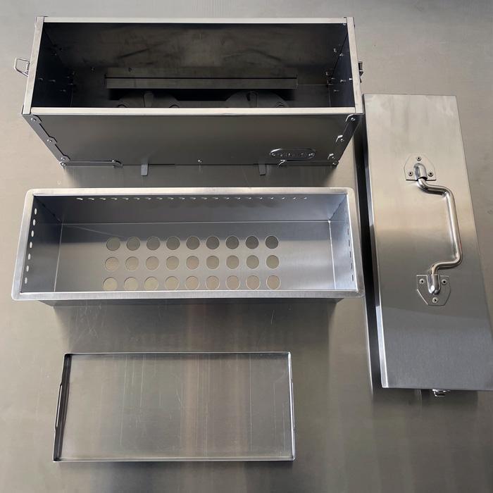 CURVAPOD　焚き火台グリル炭壺【ZENYOU】ゼンヨウ禅蛹＆専用ロストルセット　ＢＢＱ　二次燃焼　錆びにくい　キャンプ　アウトドア　キャンプギア　防災　いわき市