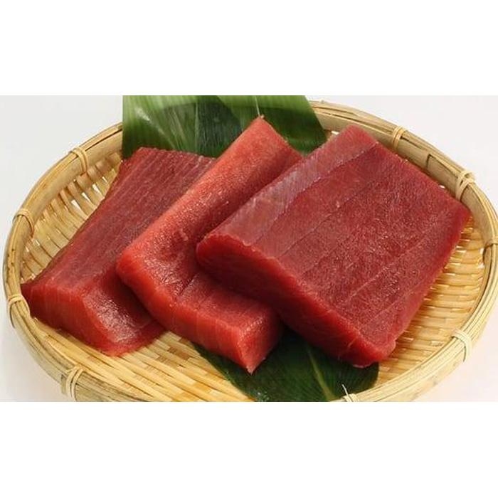 【定期便/計12回】本マグロ赤身1kg（12kg）【DG010-t12】|いわき市 ふるさと納税 株式会社東日本貿易 鮪 本鮪 本まぐろ マグロ 刺し身 さしみ さかな 海鮮 寿司 解凍レシピ付 【定期便/計12回】