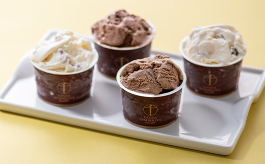 銀座千疋屋 銀座ショコラアイス 8個入り  アイス デザート スイーツ 菓子 食品 F23R-468