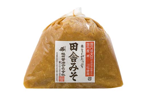 米こうじがたっぷり田舎みそ 5kg(1kg×5袋) みそ 味噌 調味料 食品 F24R-208