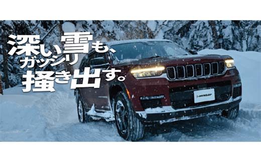 ダンロップタイヤスタッドレス　WINTER MAXX SJ8+ 225/55R18 98Q 4本セット ダンロップ タイヤ 車 くるま クルマ SUV 福島県 白河市 ふるさと納税  F24R-154 225/55R18 98Q