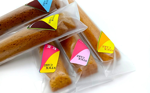 5種の風味豊かなスティックケーキ 10本 個包装 小分け 焼き菓子 スイーツ 手土産 お取り寄せ プチギフト おやつ ケーキバー スティック型ケーキ 福島県白河市 F25R-074