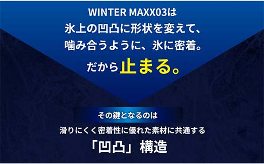 ダンロップタイヤスタッドレス　WINTER MAXX WM03 225/55R18 98Q 4本セット ダンロップ タイヤ 車 くるま クルマ SUV 福島県 白河市 ふるさと納税  F24R-185 225/55R18 98Q