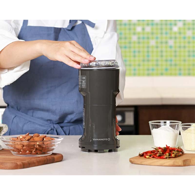 山本電気 万能粉ひき器「YAMAMOTO 万能ミル」(Y-308B-CH) F7X-0172