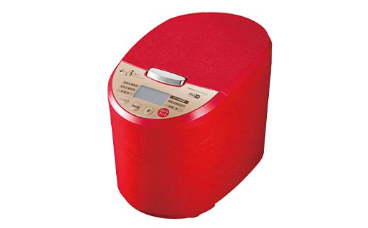 山本電気　家庭用精米機 「Shin Bisen」(YE-RC17A-RD) レッド F7X-01