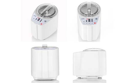  山本電気 道場六三郎監修 家庭用精米機 匠味米 ホワイト (M