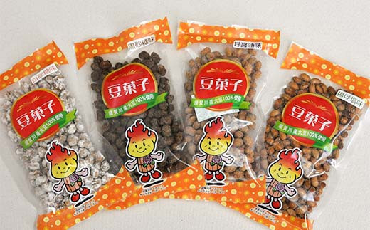 ポリッ!ポリッ!食感抜群!ビールやお茶うけのお供に豆菓子4