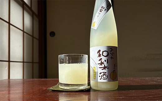 須賀川産みぞれ和梨酒500ml×2本 F7X-0250