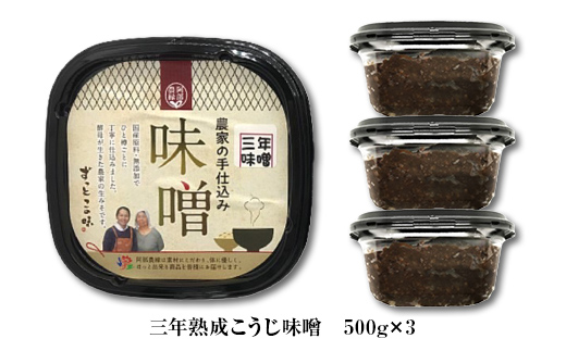 阿部農縁 手作り味噌とおかず味噌 F7X-0087