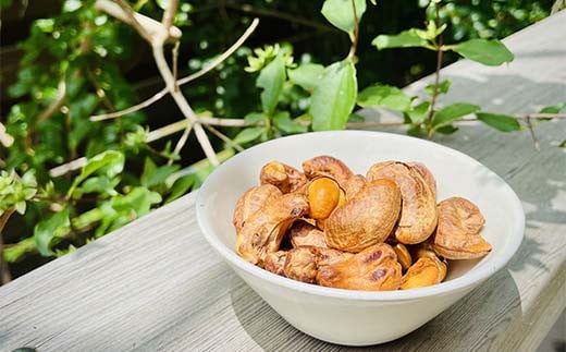 ヒッコリー香る 皮つき燻製カシューナッツ300g（100g×3袋） 