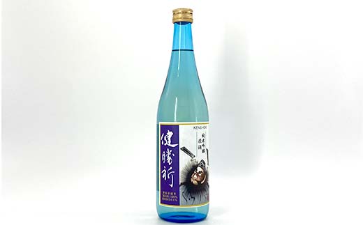 福島の復興を願う日本酒 純米吟醸酒「健勝祈」四合瓶（720m