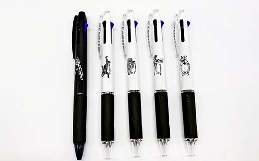 須賀川市 オリジナルウルトラマン3色ペン 5種コンプリート