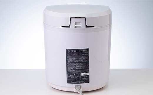 山本電気 家庭用精米機 「Shin Bisen」(YE-RC17A-WH) ホワイト F7X-0