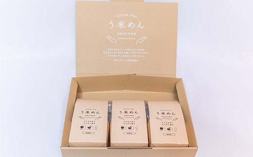 コシヒカリ白米 う米めん 9食セット 無添加 グルテンフリー