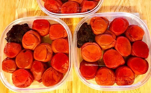 昔ながらの味 正子ばあちゃんの天日干し梅干し 塩分7% 150g×